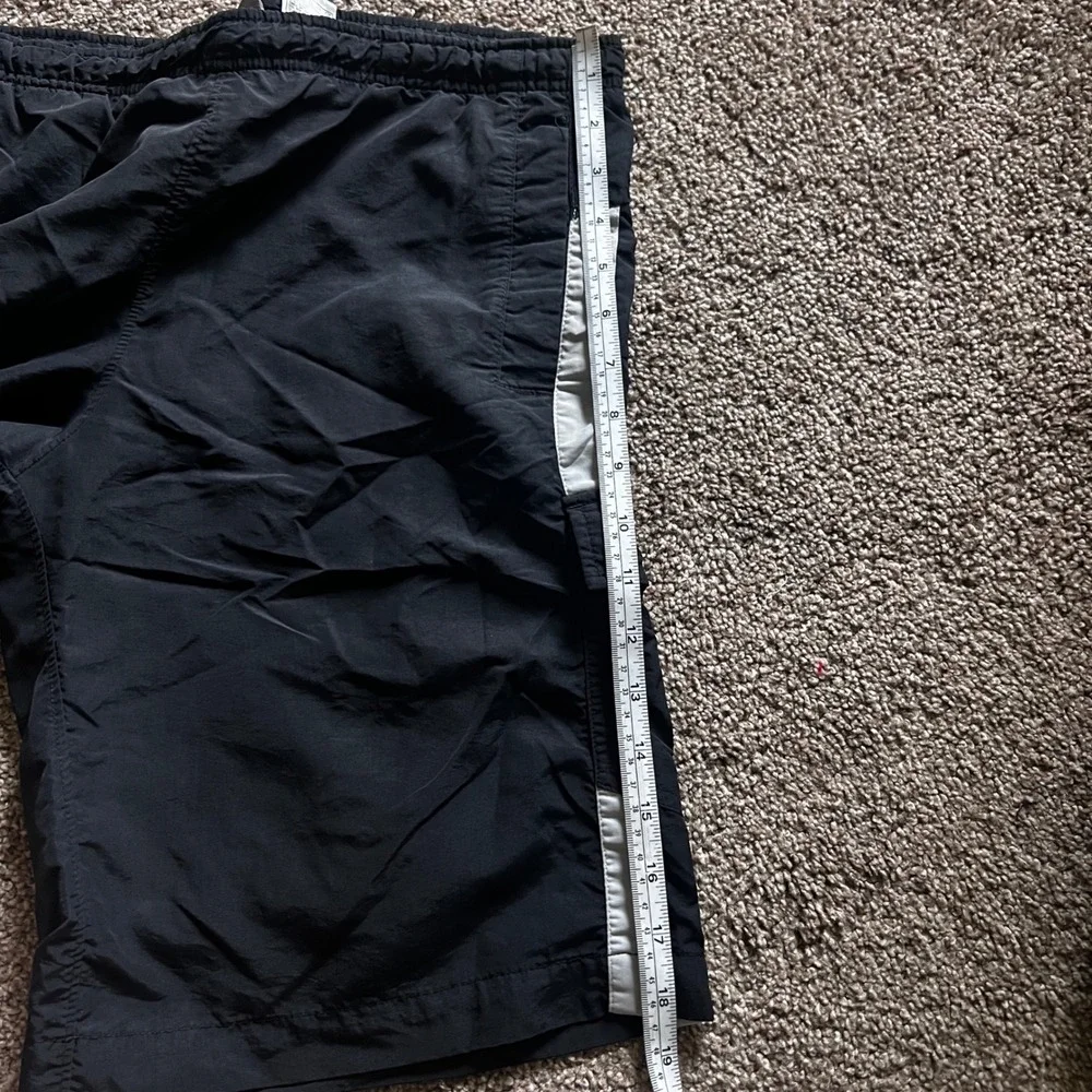 Vintage Nike Y2K Silver Tag‎ Athletic Shorts Cargo Black Medium (10-12) 0242